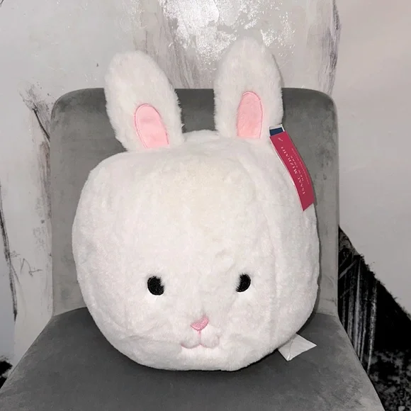Easter bunny ball pillow